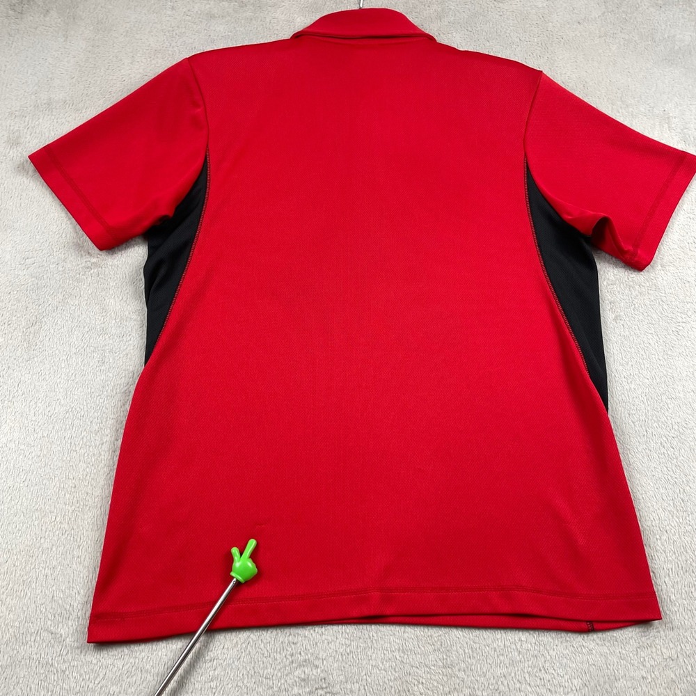 Nike Polo Shirt Mens Small Red Georgia Bulldogs NCAA UGA Dri-Fit Short Sleeve - Picture 5 of 9